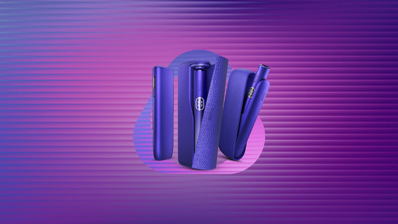 Pieza de la campaña Electric Purple
